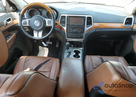 2012 Jeep Grand Cherokee Overland z USA, uszkodzony, nr VIN 1C4RJFCT5CC193679